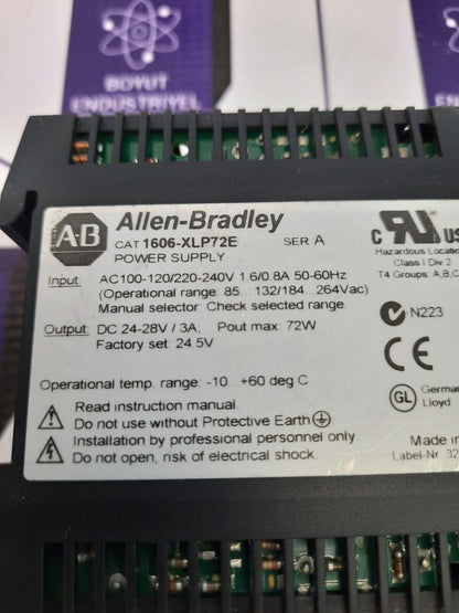 Allen Bradley 1606-XLP72E SER.A Power Supply