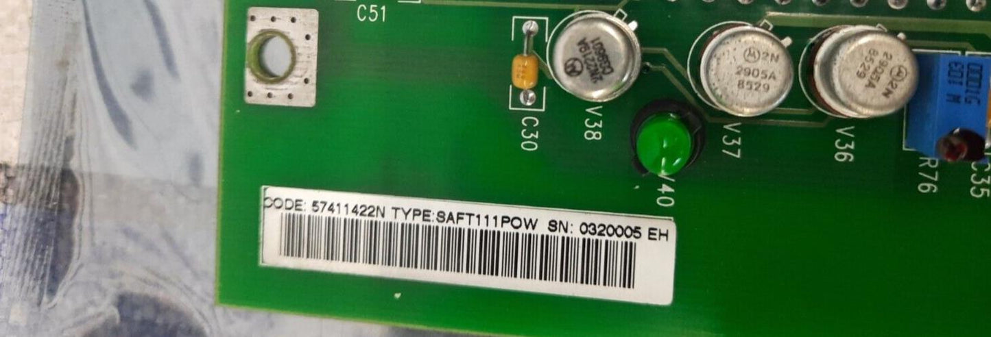 ABB SAFT 111 POW 57411422N Power Supply