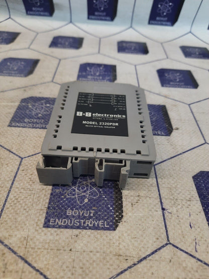 B&B ELECTRONICS 2320PDR RS-232 OPTICAL ISOLATOR