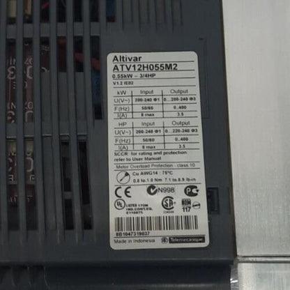 Schneider Electric Altivar ATV12H055M2 Variable Speed Drive