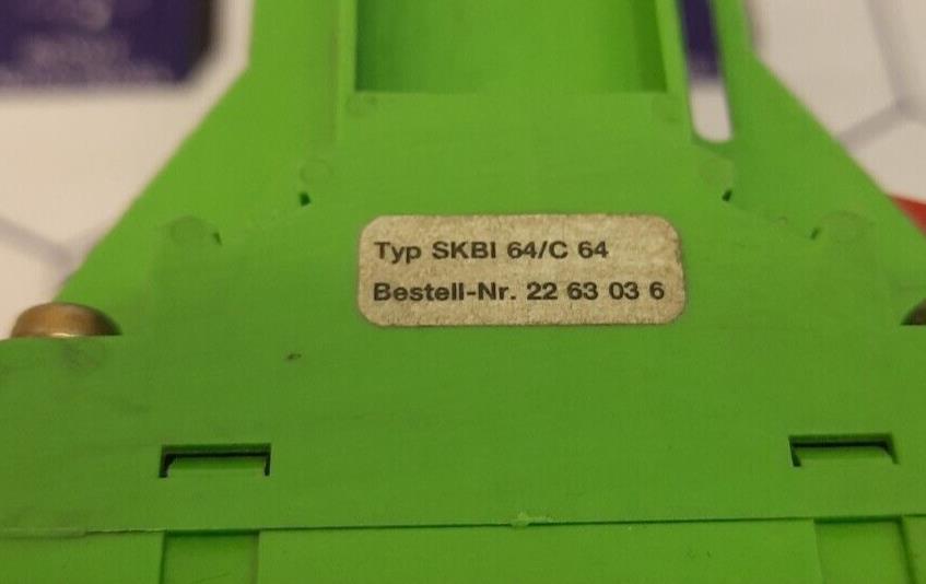 Phoenix Contact SKBI 64/C 64 Control Card Insert Holder