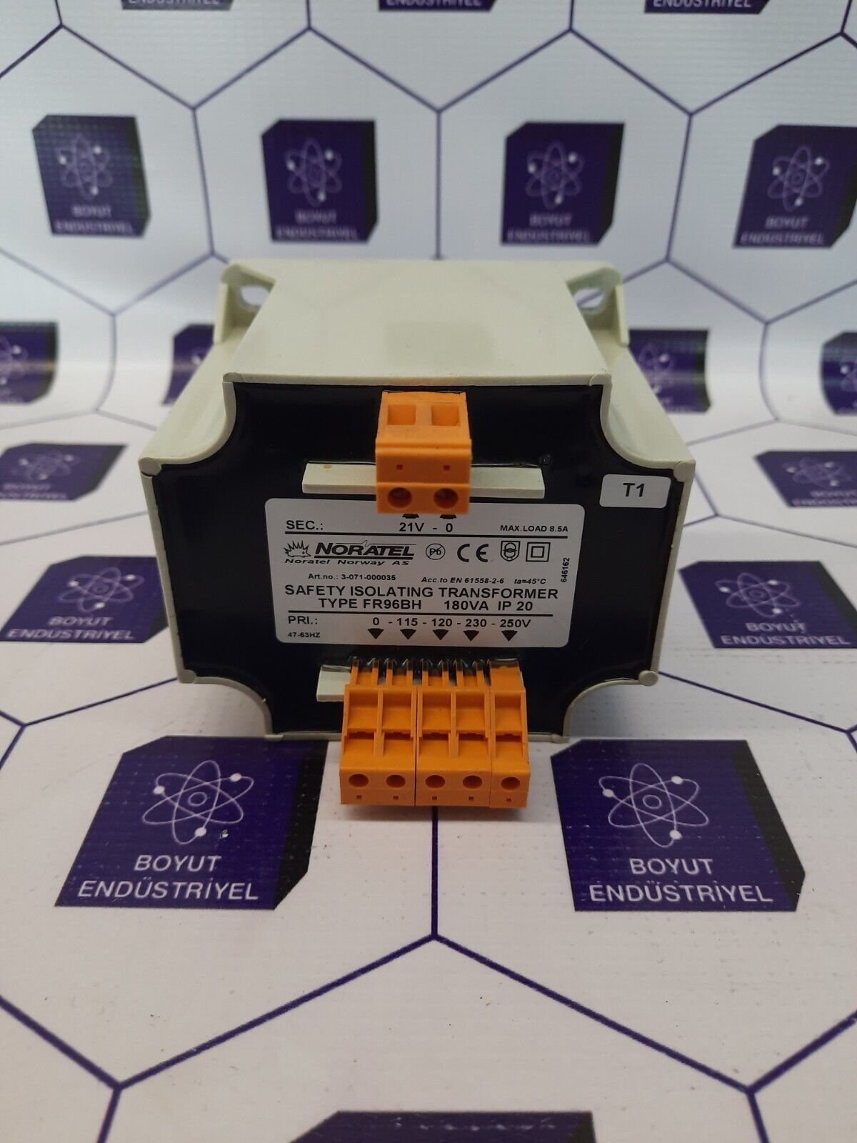 NORATEL FR96BH 180VA IP 20 SAFETY ISOLATING TRANSFORMER