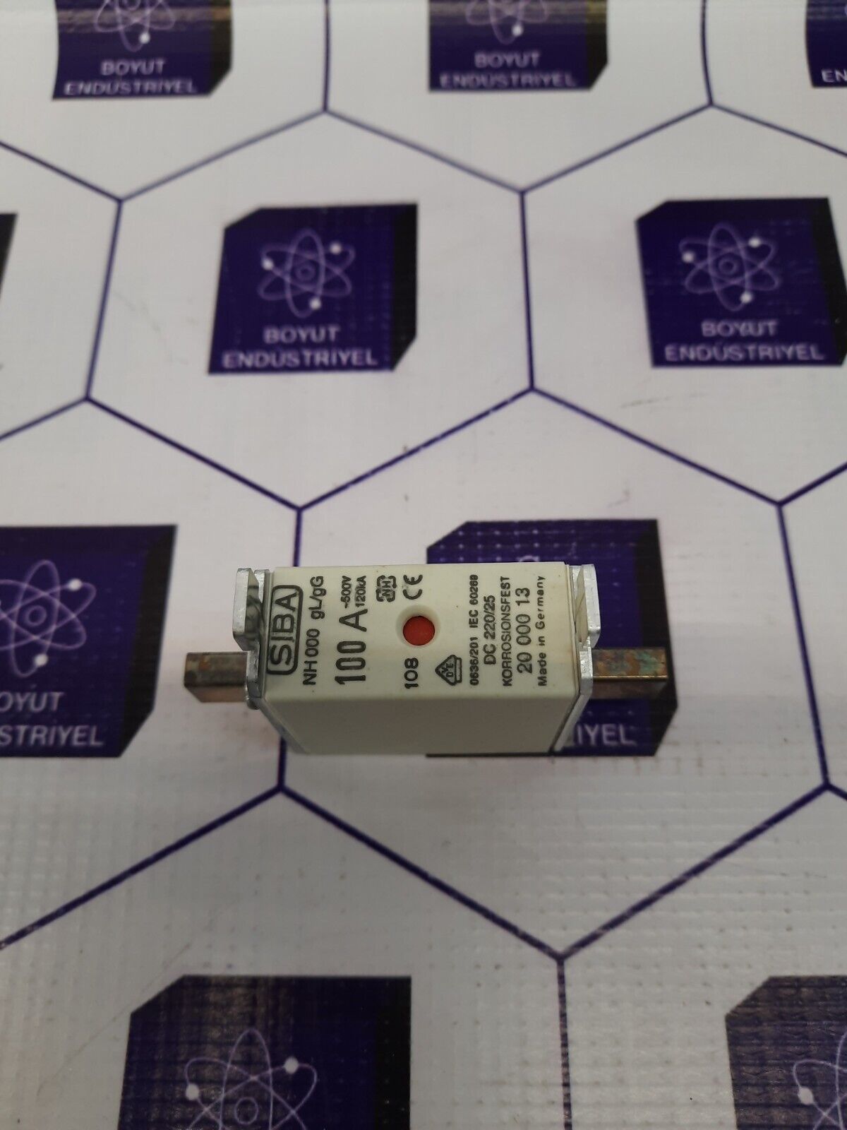 SIBA NH000 100A 500v DC220/25 Fuse for sale online