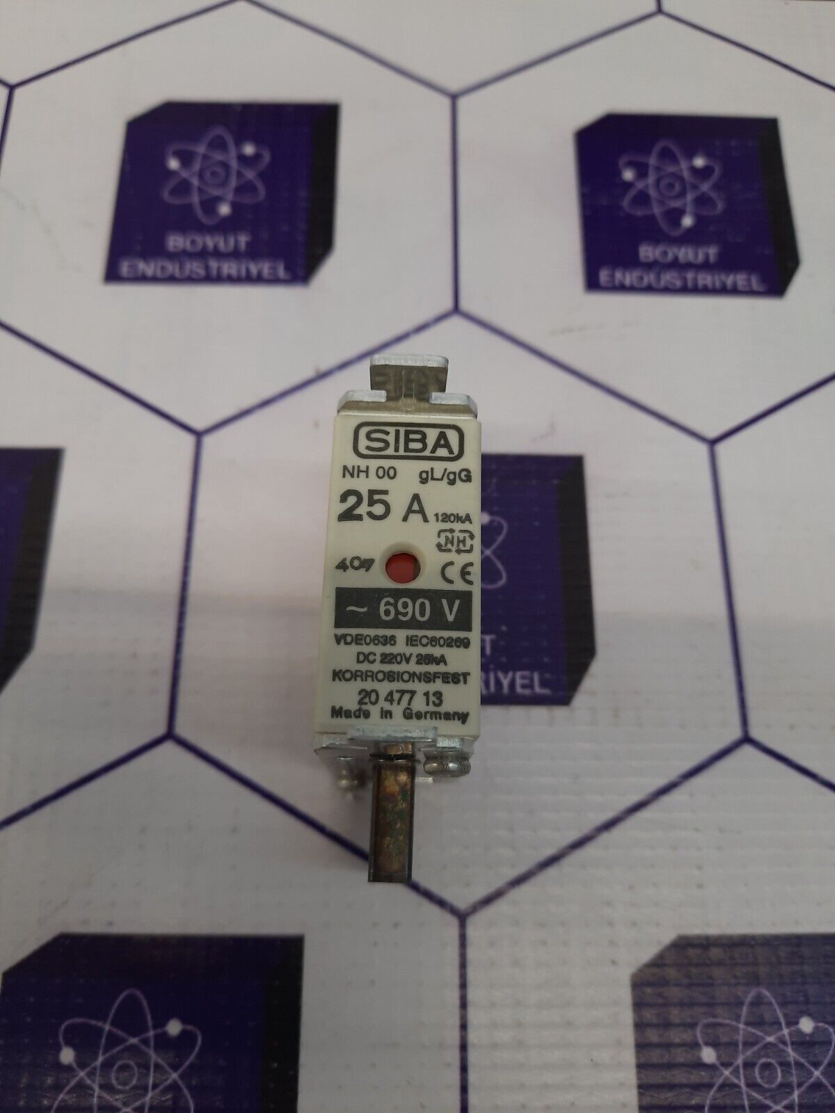 SIBA NH00 25A 120kA 690V Fuse Links