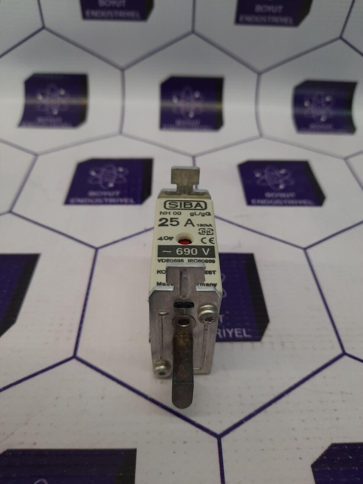 SIBA NH00 25A 120kA 690V Fuse Links