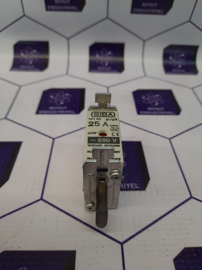 SIBA NH00 25A 120kA 690V Fuse Links