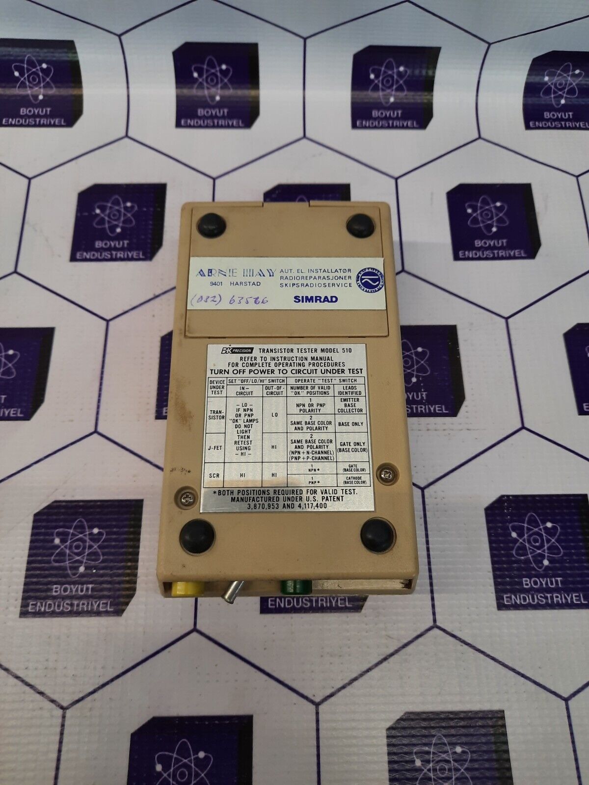 Bk Precision 510 Transistor Tester