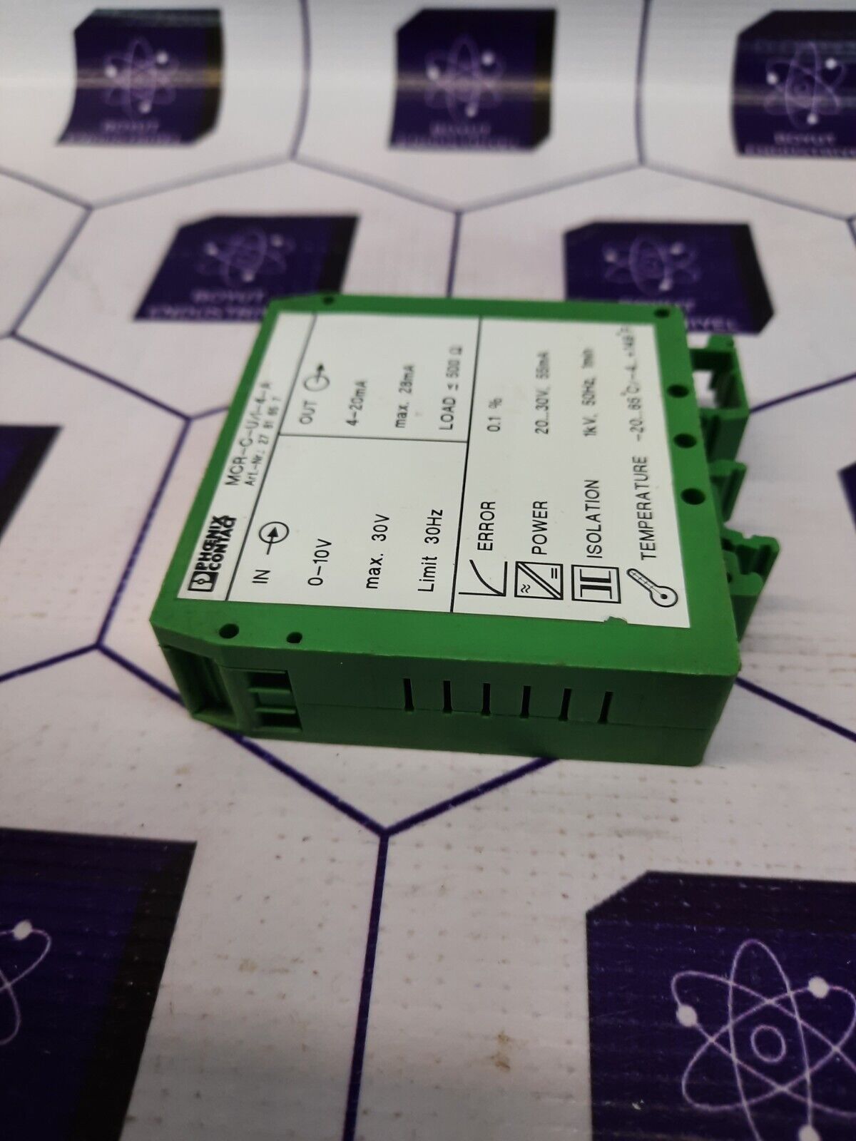 PHOENİX CONTACT MCR-C-U/I-4-A(Art Nr:2781657) Isolated Sıgnal Converter