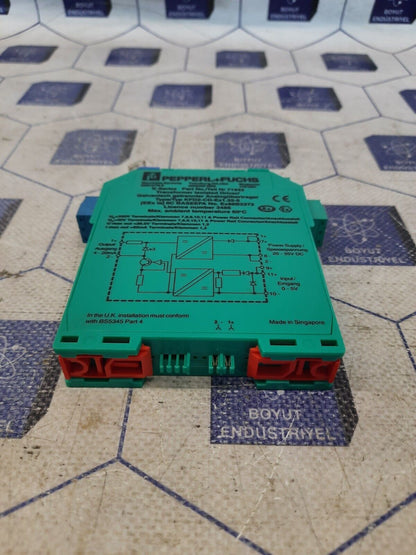 PEPPERL +FUCHS K-Serıes KFD2-CD-Ex1.32-5 Transformer Isolated Drıver