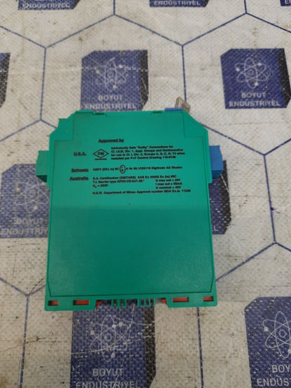 PEPPERL +FUCHS K-Serıes KFD2-CD-Ex1.32-5 Transformer Isolated Drıver