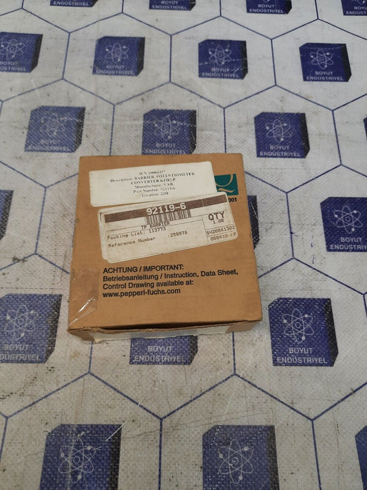 PEPPERL+FUCHS K-SYSTEM KFD2-PT2-Ex1