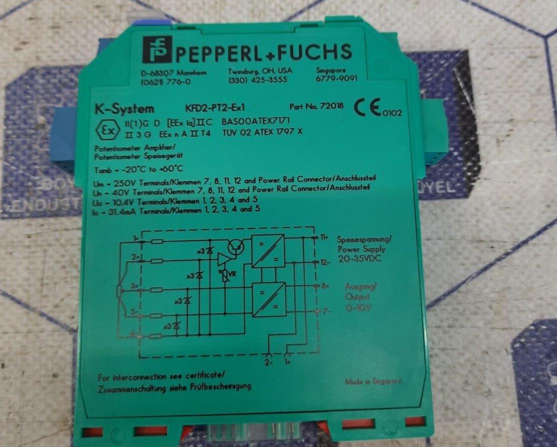 PEPPERL+FUCHS K-SYSTEM KFD2-PT2-Ex1
