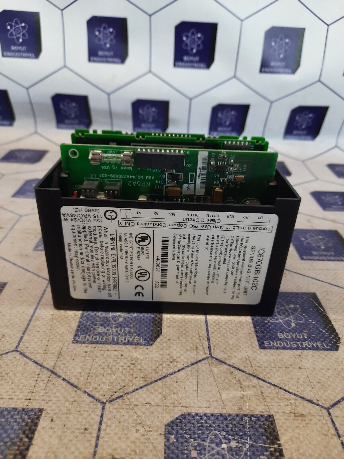 GE FANUC IC670GBI102C GENIUS BUS INTARFACE UNIT