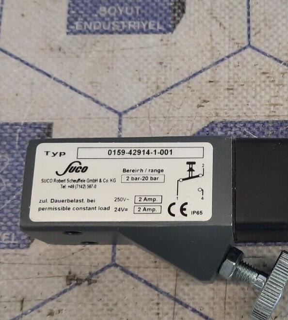 SUCO 0159-42914-1-001 MEMBRANDRUCKSCHALTER 250V