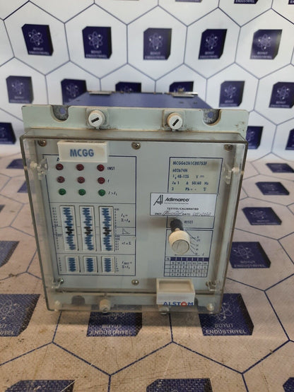 ALSTOM MCGG62N1CB0753F OVER CURRENT PROTECTION RELAY