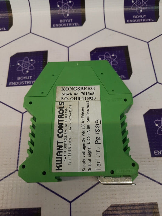 KONGSBERG(KWANT CONTROLS) 701365 R/I CONVERTER