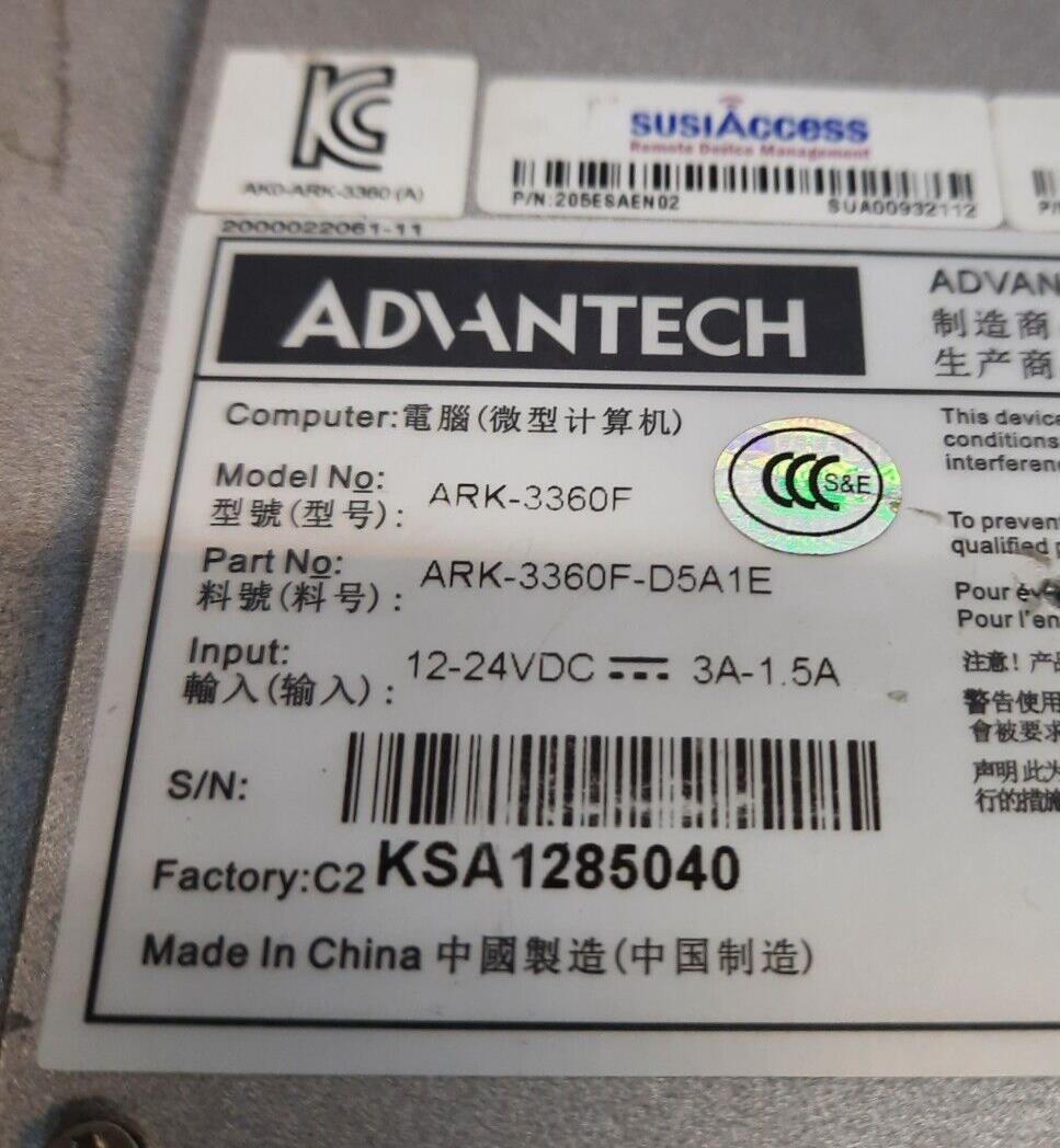 Advantech ARK-3360F-D5A1E Compact Fanless Computer