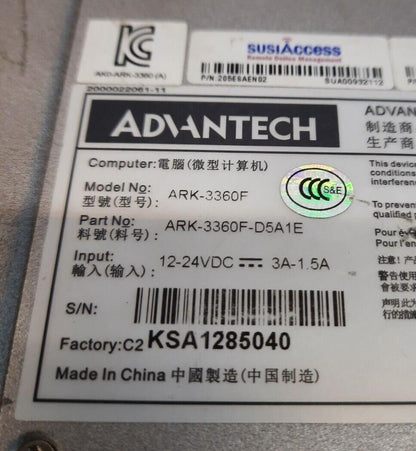 Advantech ARK-3360F-D5A1E Compact Fanless Computer