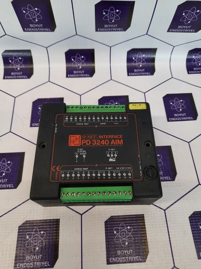 P-NET INTERFACE PD 3240 AIM INTERFACE ANALOG INPUT MODULE