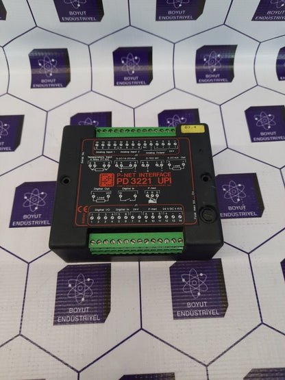 P-NET INTERFACE PD 3221 UPI INTERFACE ANALOG INPUT MODULE
