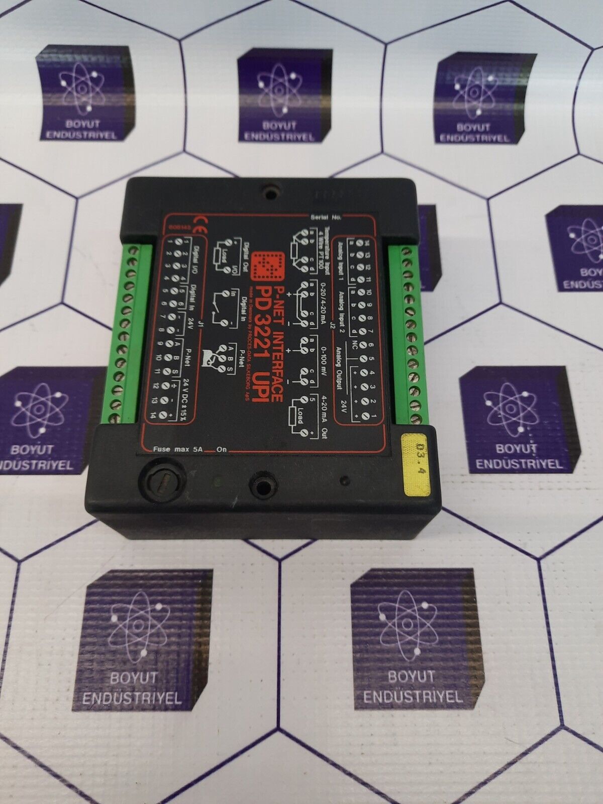 P-NET INTERFACE PD 3221 UPI INTERFACE ANALOG INPUT MODULE