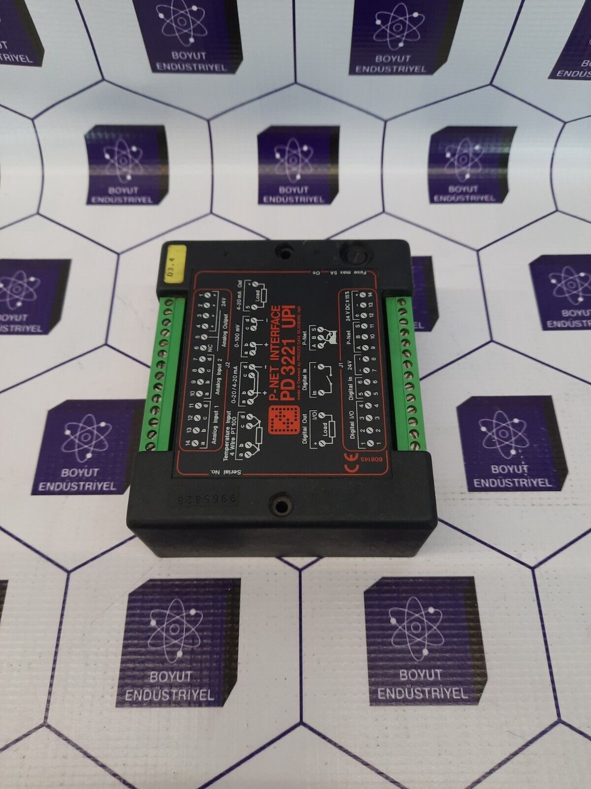 P-NET INTERFACE PD 3221 UPI INTERFACE ANALOG INPUT MODULE