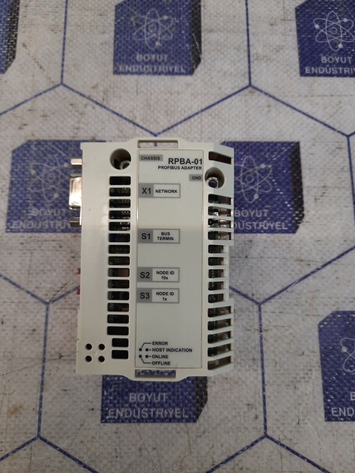 ABB RPBA-01 REV.J PROFIBUS ADAPTER MODULE