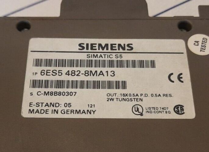 Siemens 1P 6ES5 482-8MA13 SIMATIC S5 Module