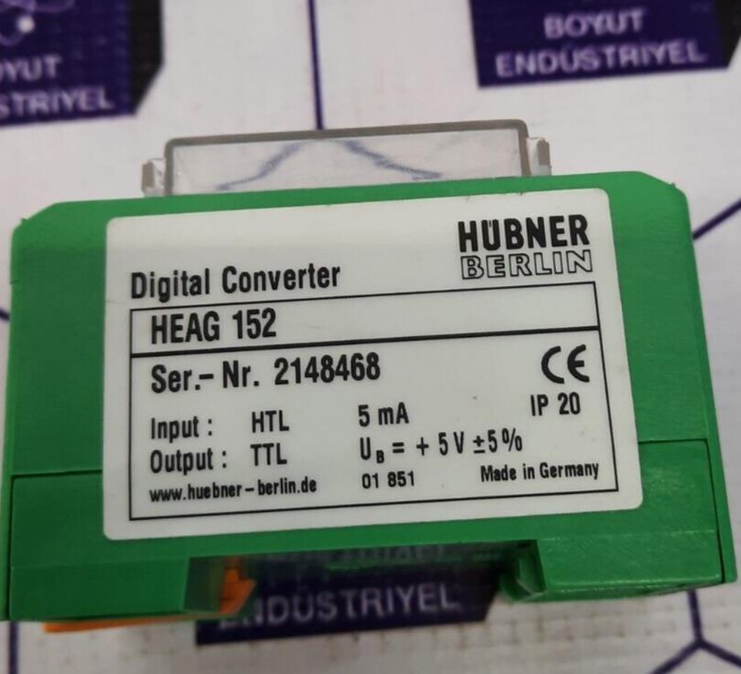 HUBNER BERLIN HEAG 152 (Ser.Nr.2148468) DIGITAL CONVERTER