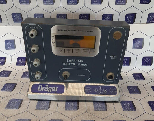 DRAGER SAFE F3001 OPERATING LIMIT