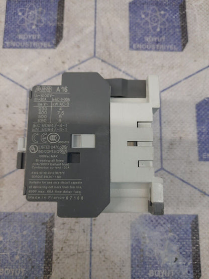 ABB A16-40-00 CONTACTOR