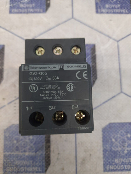 Telemecanique GV2-G05 Terminal Black