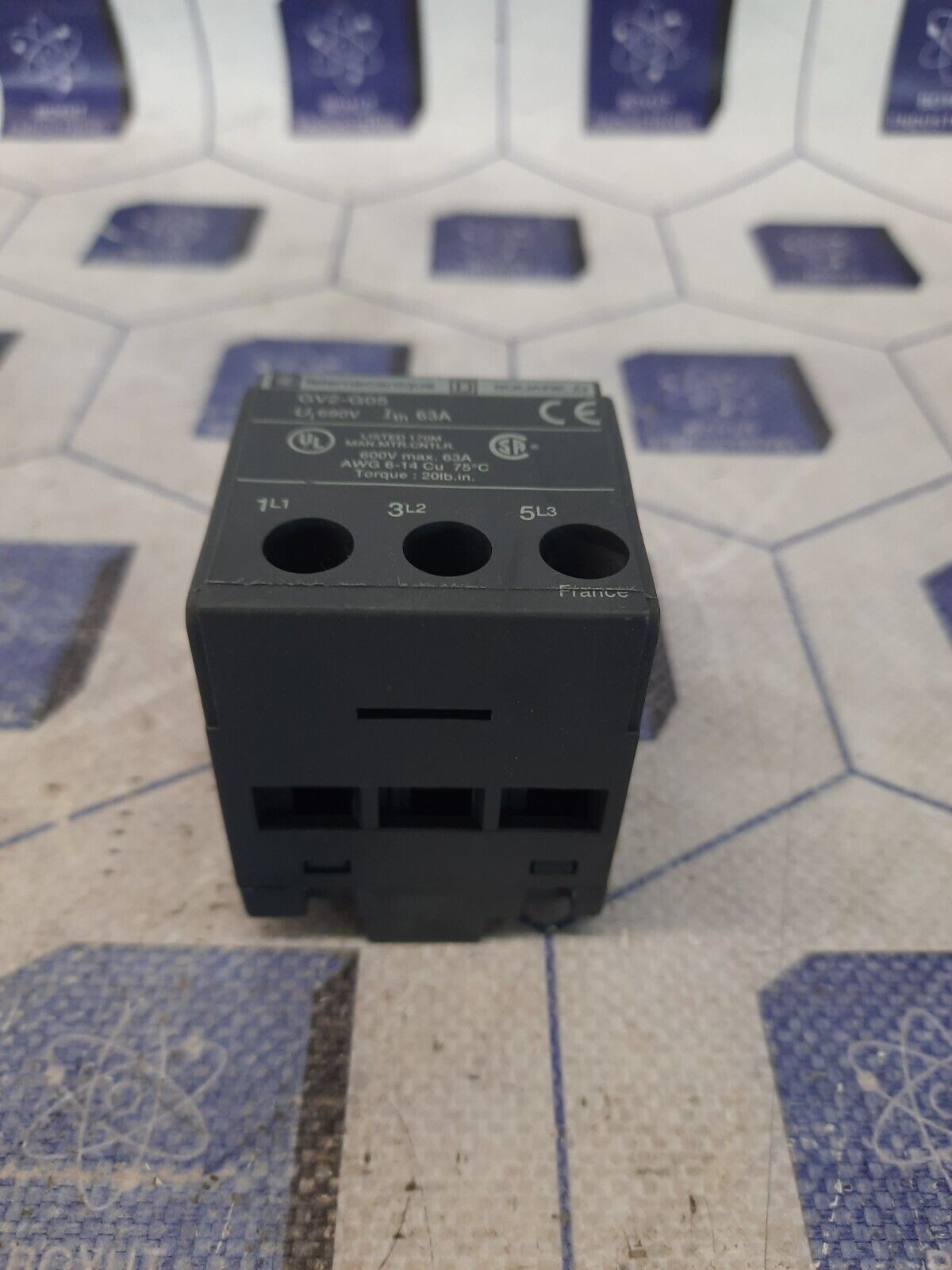 Telemecanique GV2-G05 Terminal Black