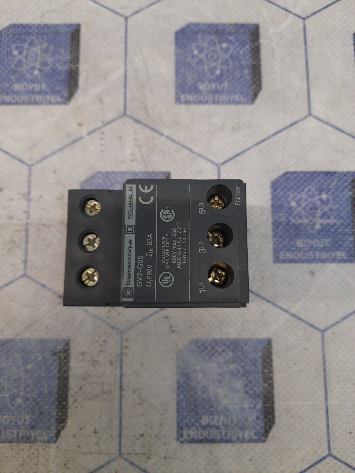 Telemecanique GV2-G05 Terminal Black