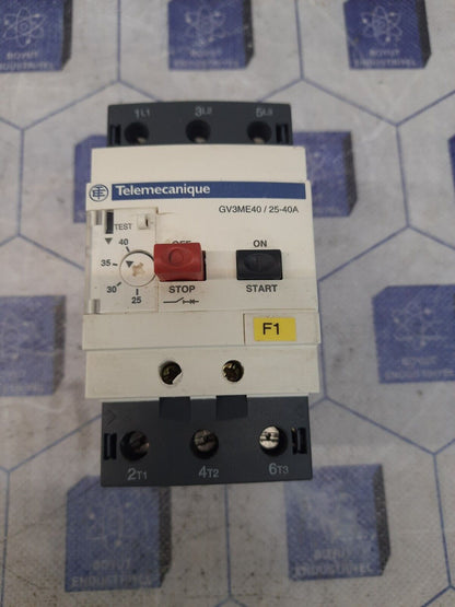 TELEMECANIQUE GV3ME40/25-40A Motor Circuit Breaker