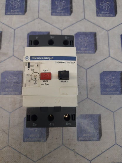 TELEMECANIQUE GV3ME07 Motor Circuit Breaker 1.6...2.5A