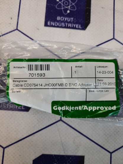 CABLE CD075414 JHC00FMB-D BNC ADAPTER