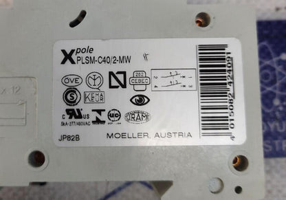 MOELLER XPOLE PLSM-C40/2-MW Circuıt Breaker