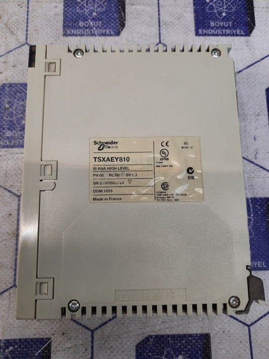 SCHNEIDER ELECTRIC TSXAEY810 8I Analog High Level Input Module