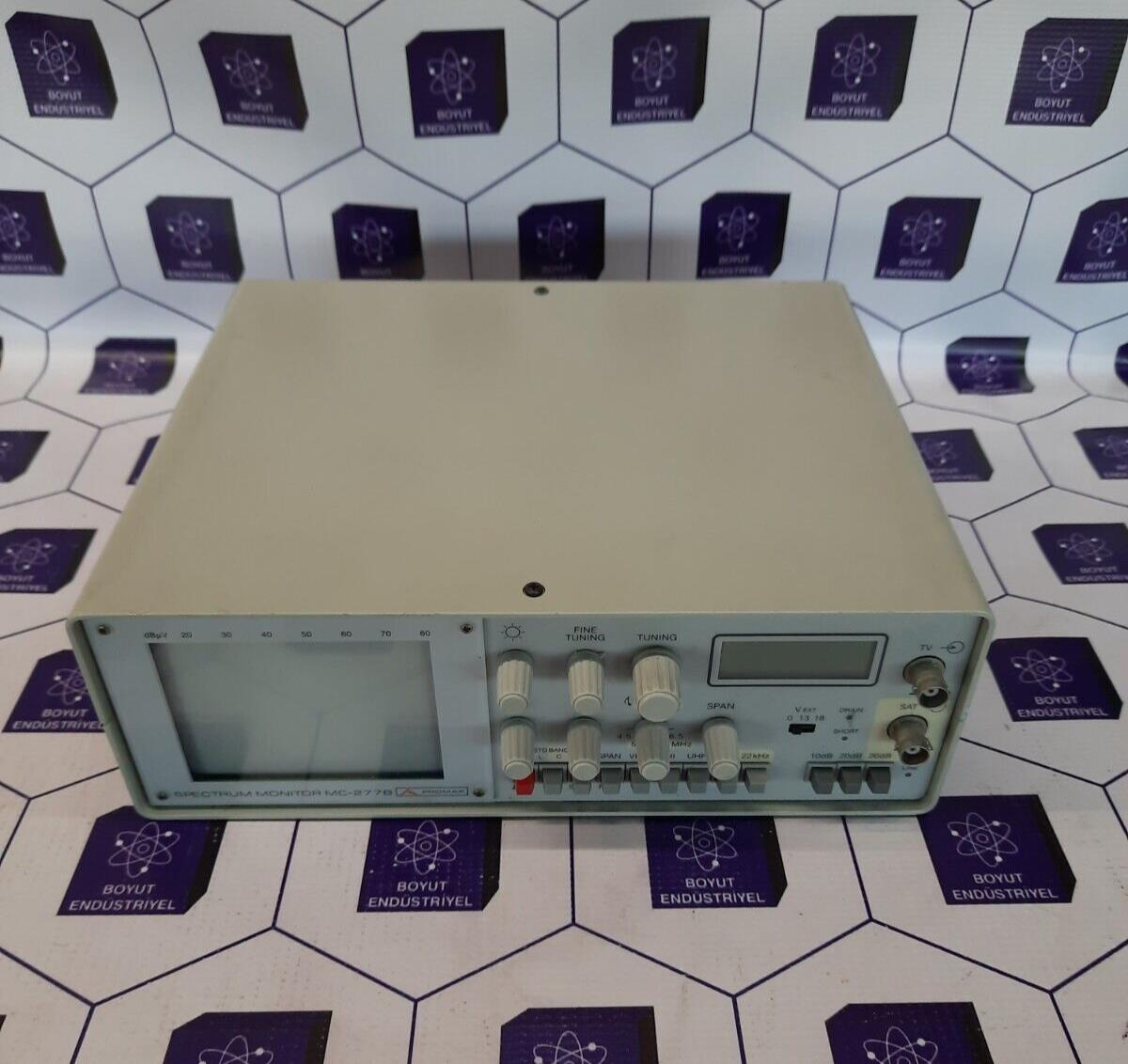 Promax MC-277B (MC277BES01) Spectrum Monitor