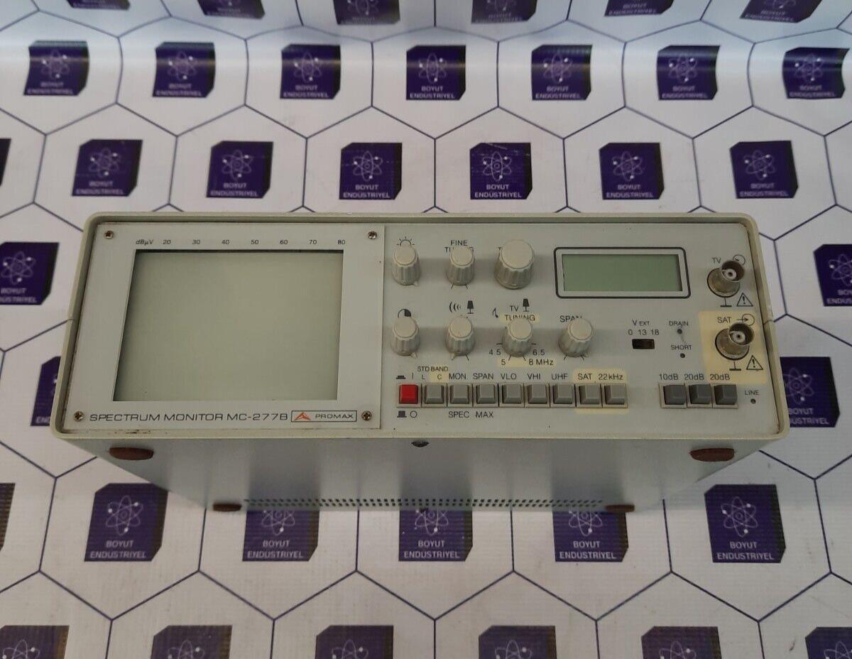 Promax MC-277B (MC277BES01) Spectrum Monitor