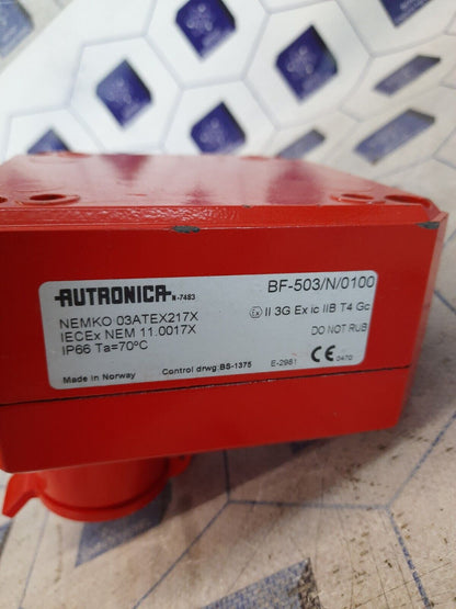 AUTRONICA BF-503/N/0100 MANUAL CALL POINT