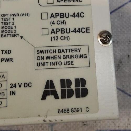 ABB APBU-44C / APBU-44CE Channel Branching Unit 64688391 C