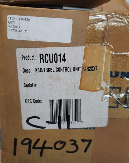 Furuno RCU-014 Marine Radar Control Unit