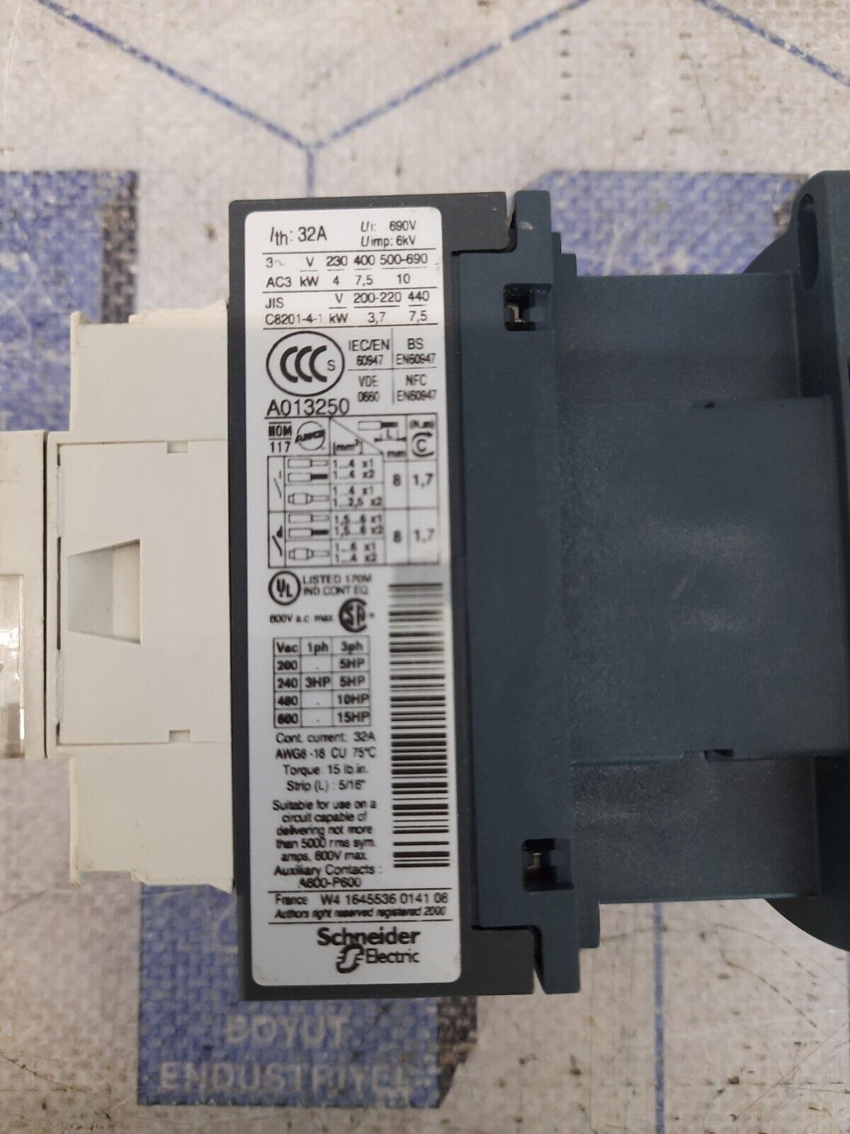 TELEMECANIQUE LC1D18 CONTACTOR