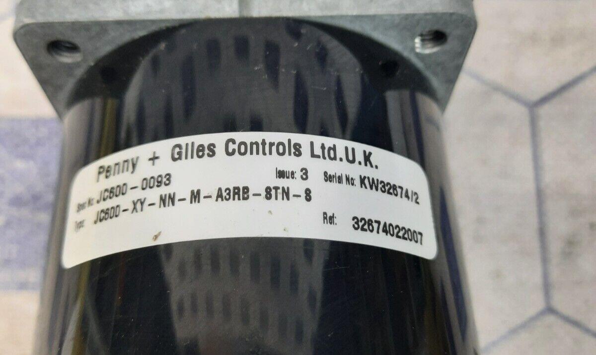 Penny+Giles JC600-0093 Joystick Controller JC600-XY-NN-M-A3RB-STN-S