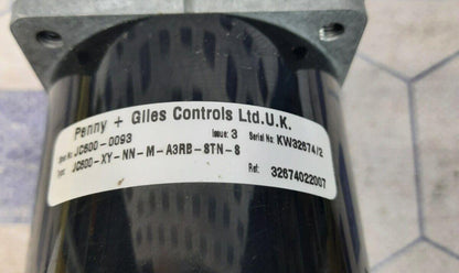 Penny+Giles JC600-0093 Joystick Controller JC600-XY-NN-M-A3RB-STN-S