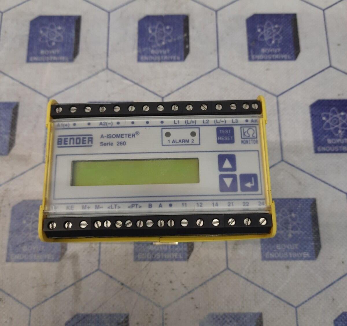 Bender IRDH265-3 INSULATION MONITORING DEVICE