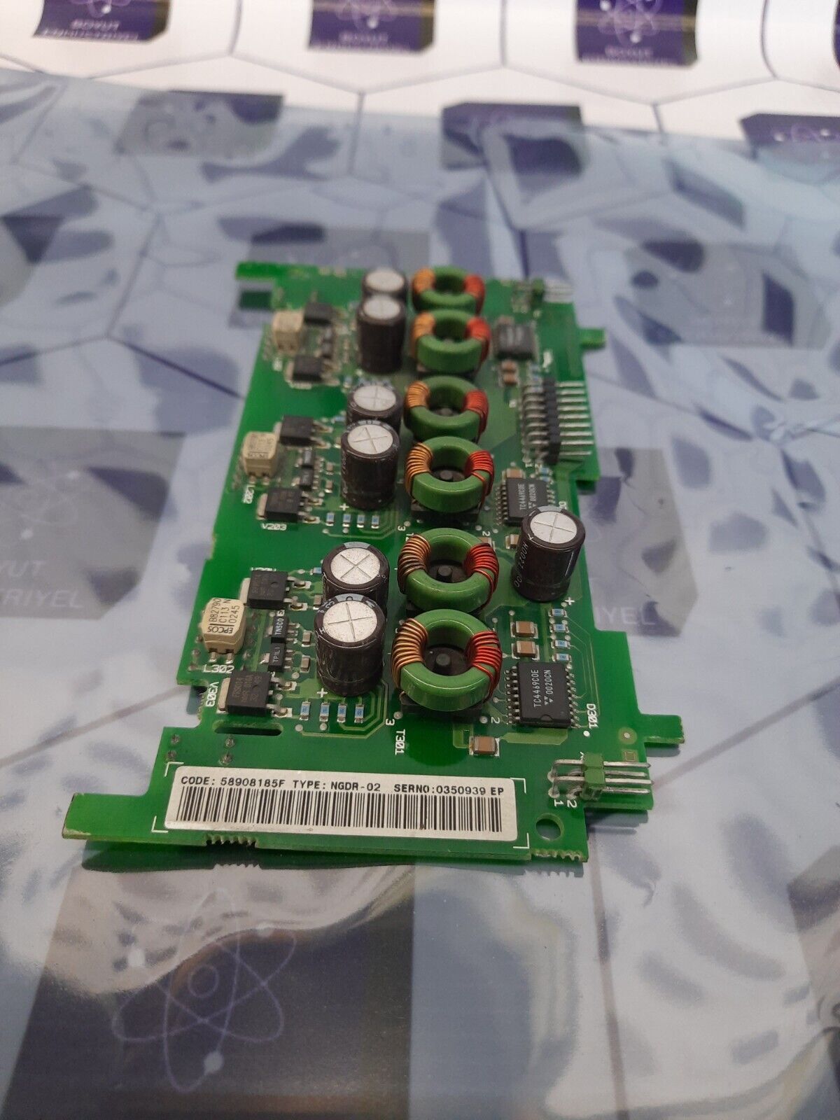 ABB NGDR-02 CODE:58908185F POWER SUPPLY CIRCUIT BOARD