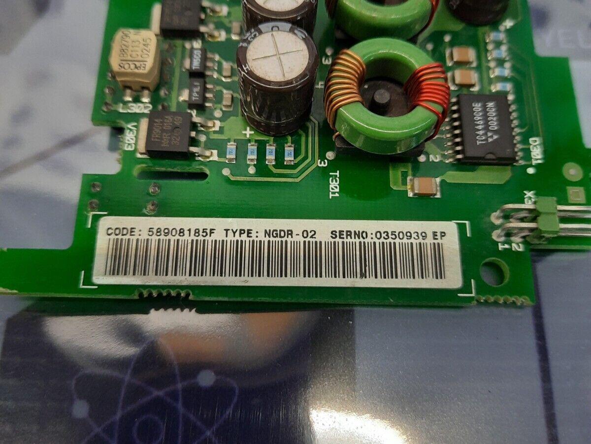 ABB NGDR-02 CODE:58908185F POWER SUPPLY CIRCUIT BOARD